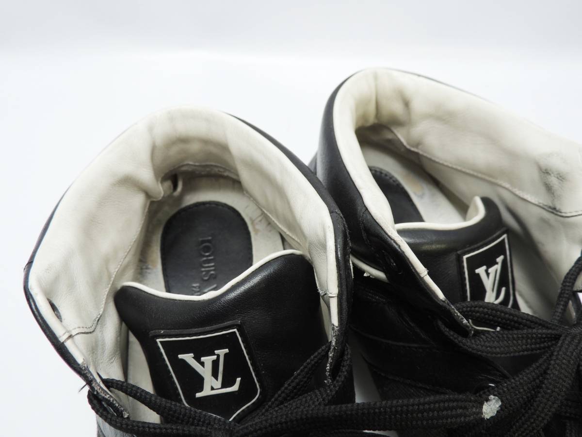 LOUIS VUITTON スニーカー 6 1/2 約 25.5cm ルイヴィトン 靴 現状品 GO0130_画像3