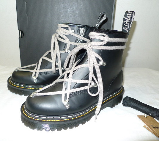 Yahoo!オークション - ◇国内正規 新同 Dr Martens×Rick owen...