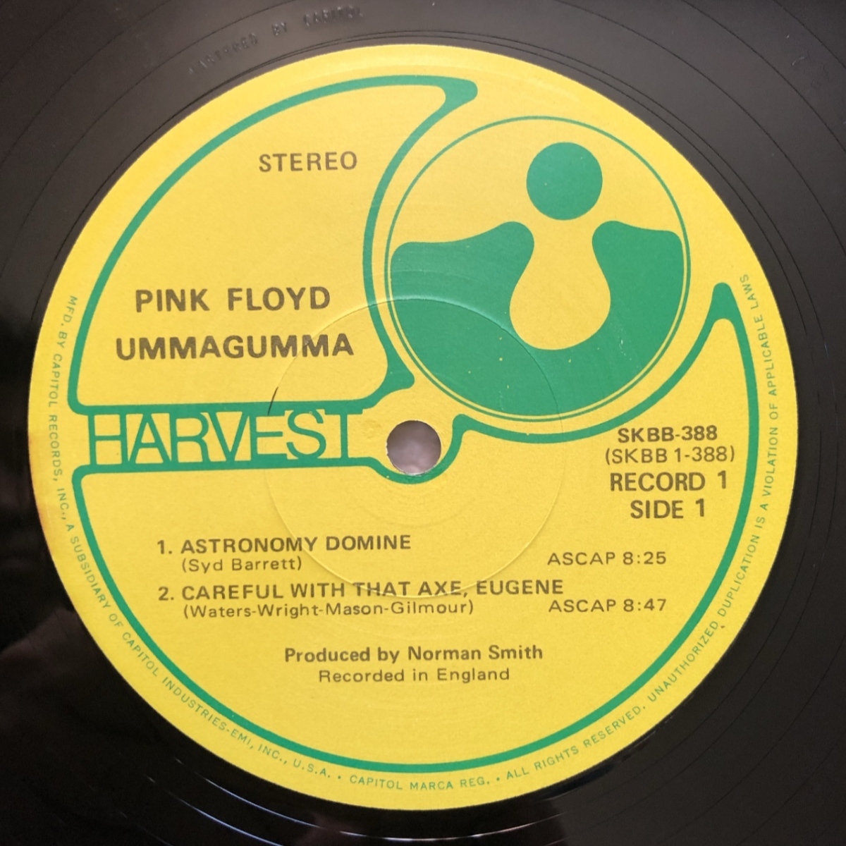 ピンク・フロイド Pink Floyd 1969年 2枚組LPレコード ウマグマ Ummagumma 米国盤 Progressive rock Roger Waters David Gilmour_画像9