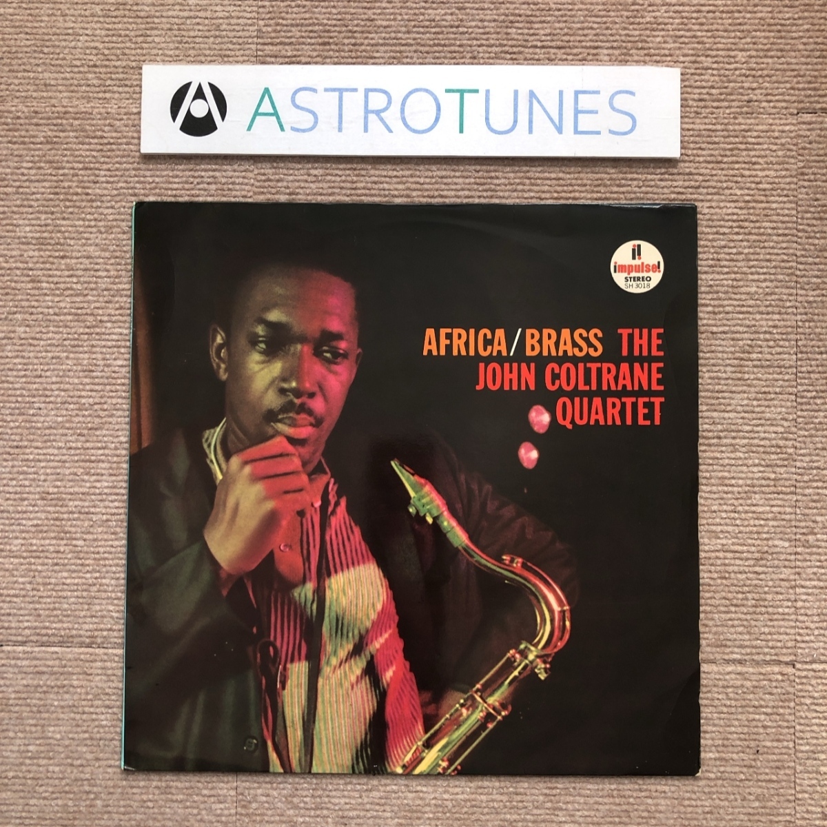 品揃え豊富で アフリカ LPレコード Coltrane John ジョン・コルトレーン 1964年国内初盤 美盤 Africa Tyner McCoy Jones Elvin ペラジャケ Jazz ジャズ一般