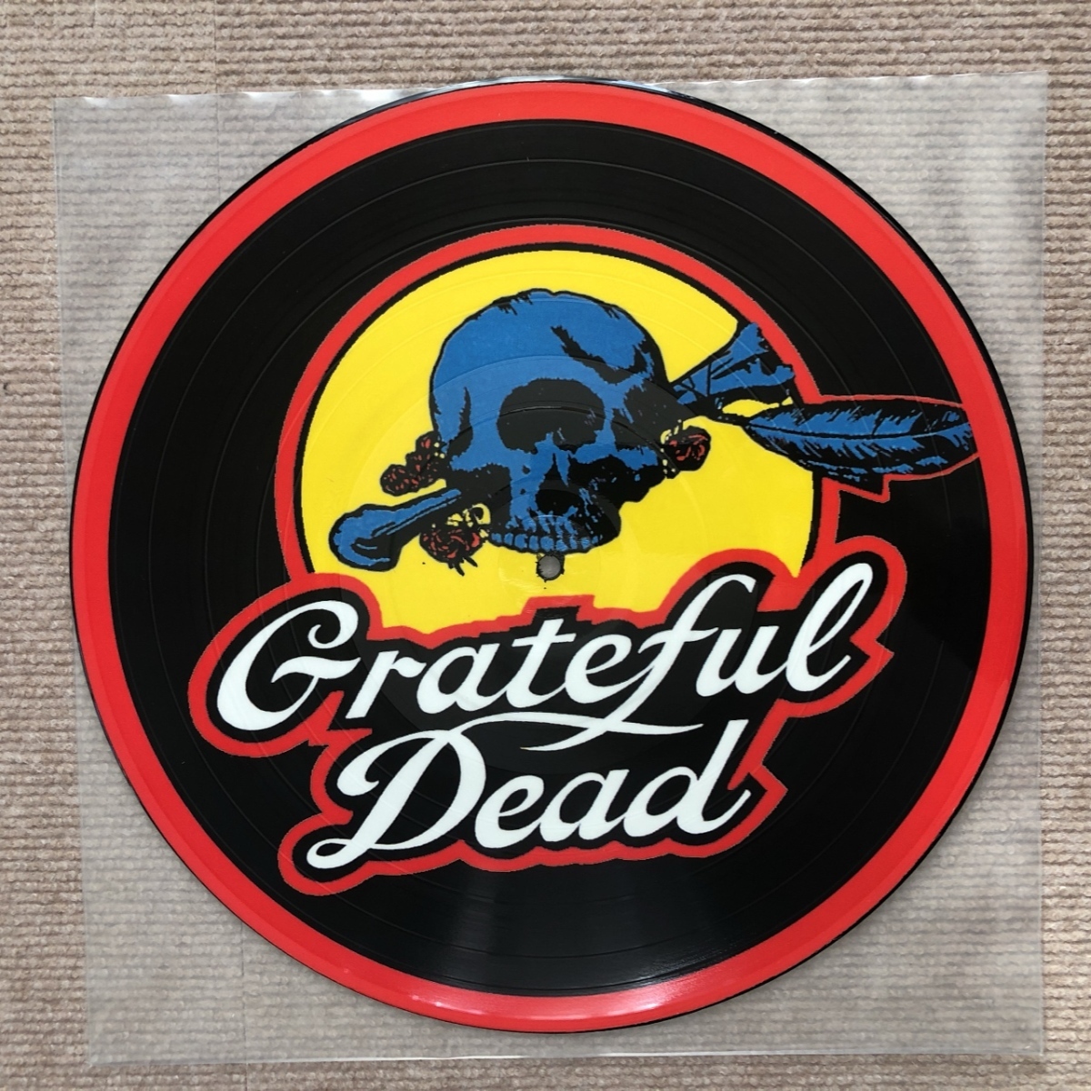 美盤 激レア 180g重量盤 グレイトフル・デッド Grateful Dead LPピクチャーレコード Dead de Luxe / Live in Luxenburg 1972_画像1
