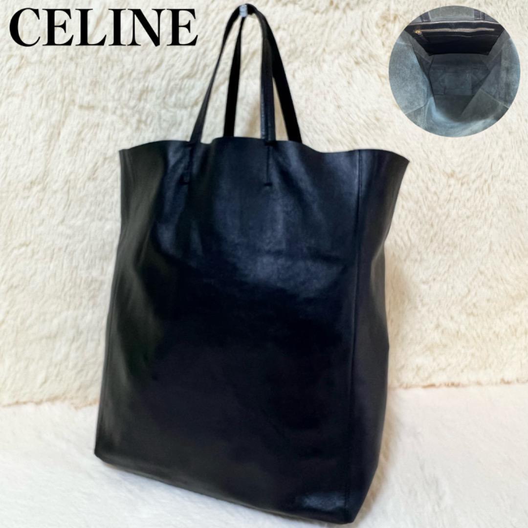 CELINE ホリゾンタルカバ フィービー期 トートバッグ-