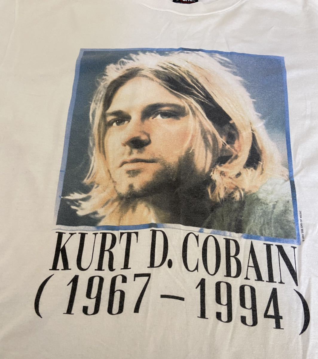 90's NIRVANA Kurt Cobain 追悼 ヴィンテージ Tシャツ オリジナル 