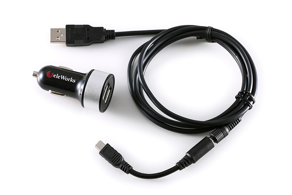 ユピテル USBソケット付 5Vコンバーター付シガープラグコード OP-E445 代用品(12V車・24V車対応)_画像1