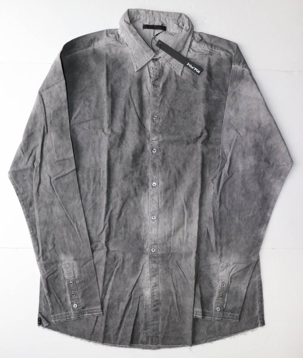  regular price 21000 new goods genuine article KMRii Monolith Shirt shirt 1902-SH08 2 mli5133