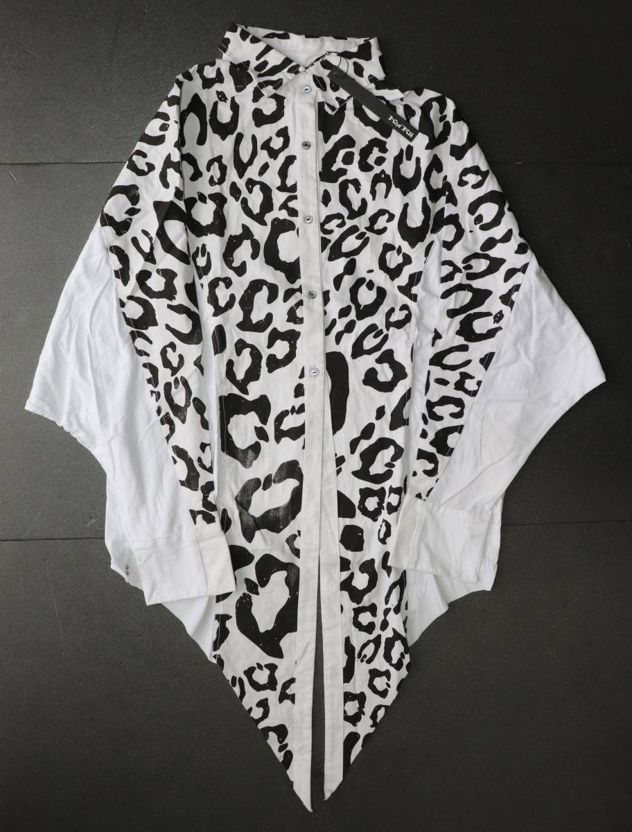定価21000 新品 本物 KMRii Leopald Dolman Shirt シャツ 1902-SH09A W/1 ケムリ 5134