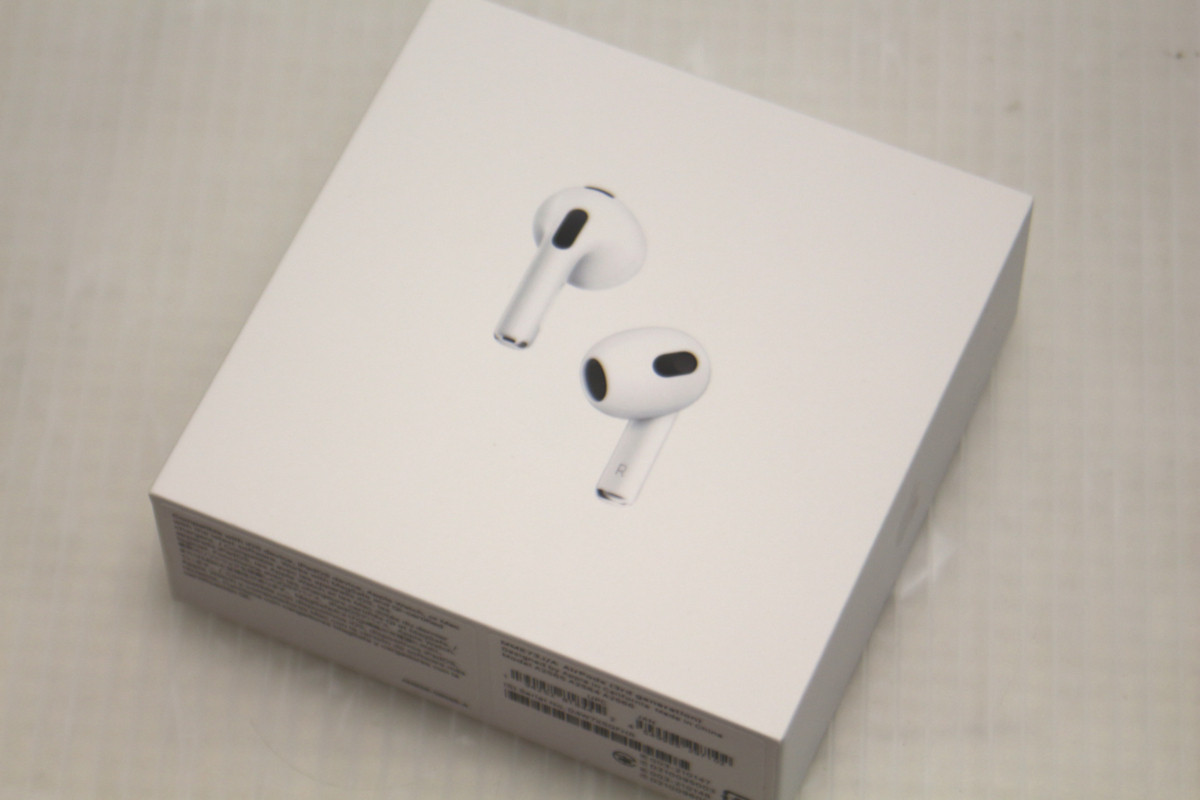 1円～【★13-3600】■新品■Apple アップル AirPods エアーポッズ MME73J/A 未開封品_画像1