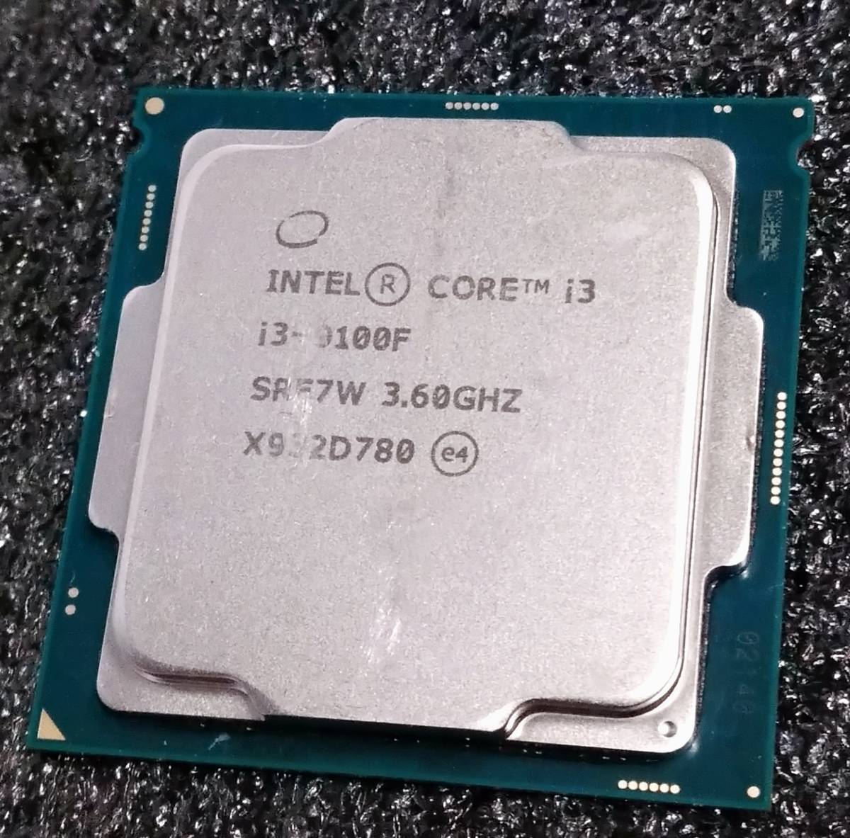 【中古】Intel Core i3 9100F Coffee Lake 第9世代　iGPUなしモデル_画像2