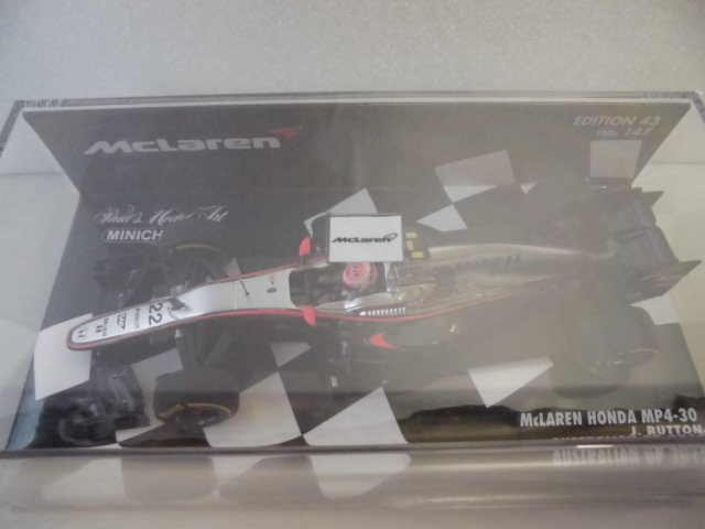 ミニチャンプス 1/43 マクラーレン ホンダ MP4-30 ミニチャンプス 1/43 マクラーレン ホンダ MP4-30