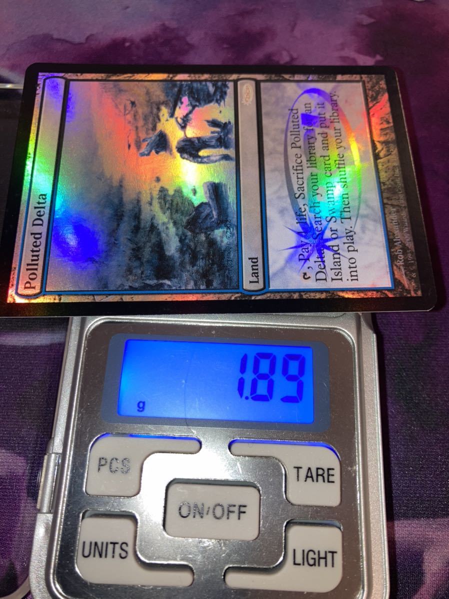 PROMO 汚染された三角州　英FOIL1枚 mtg ジャッジ褒賞　プロモ　英語　DCI polluted delta_画像7