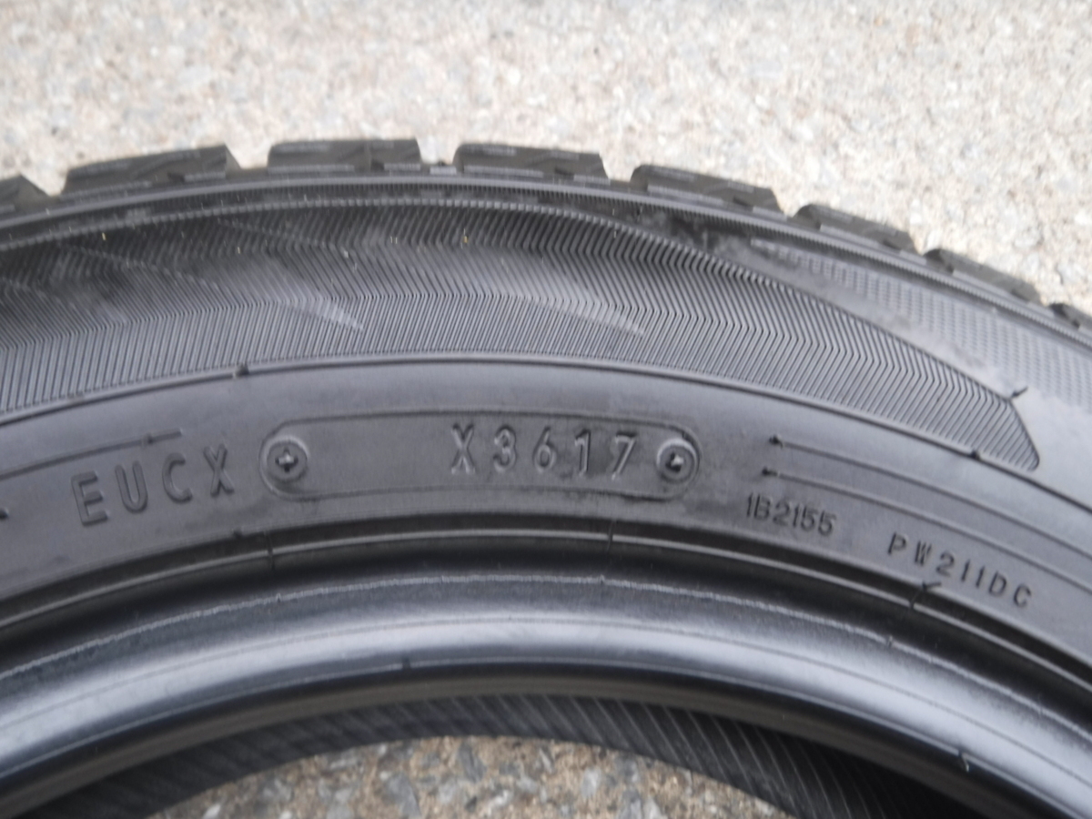 【L406】スタッドレスタイヤ1本 165/65R14 DUNLOP ダンロップ WINTERMAXX WM02 2017年 中古 ◆◆個人宅配達不可◆◆_画像6