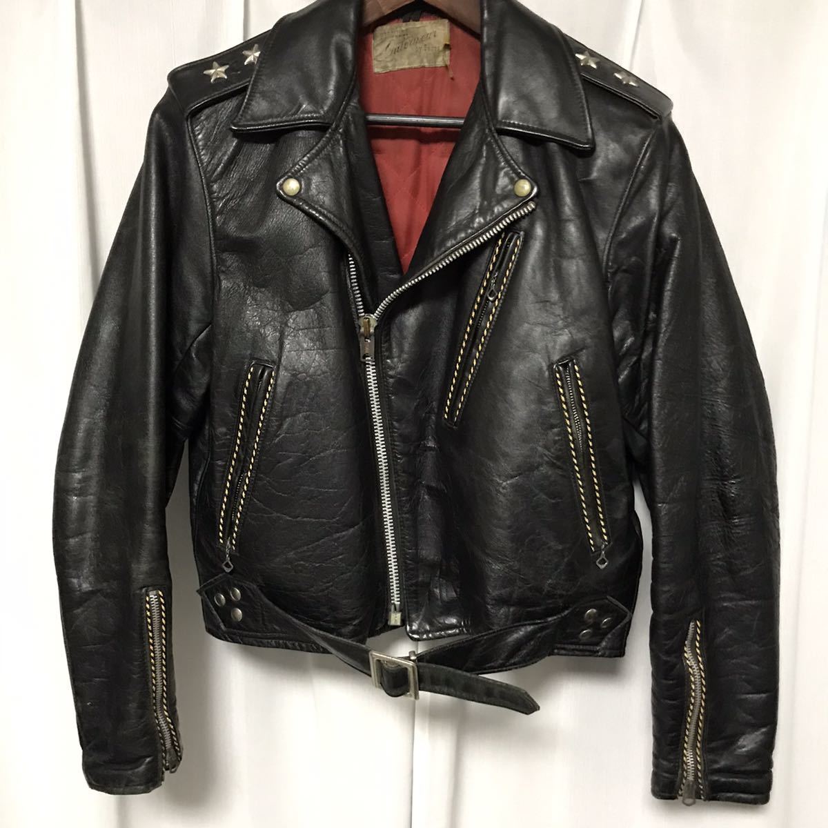 50s HERCULES ツースター　ライダースJKT　ビンテージ　ロカビリー ヘラクレス　ジョニーデップ sears_画像1