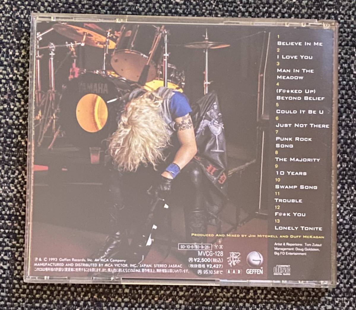 DUFF McKAGAN 帯付CD BELIEVE IN ME ダフマッケイガン_画像2