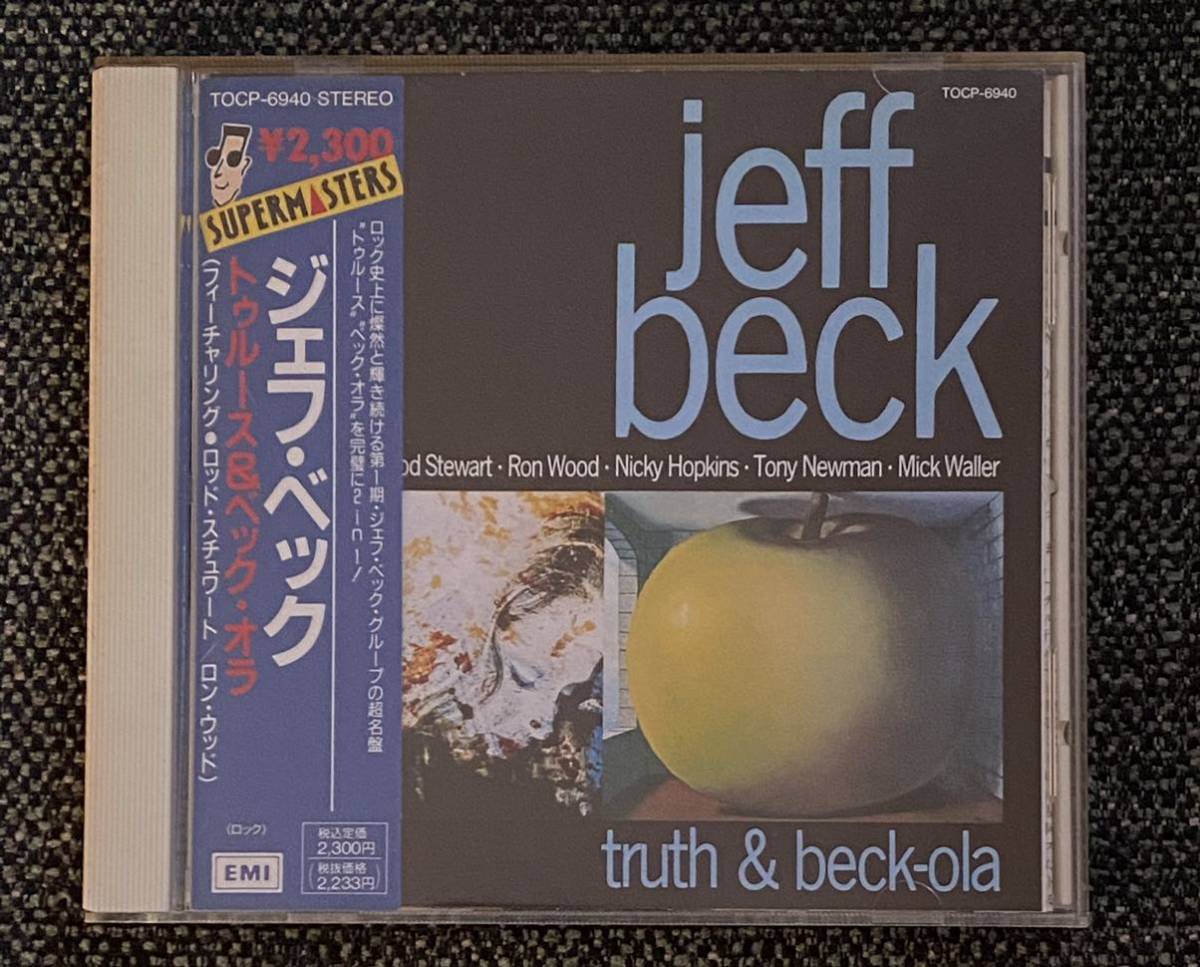 JEFF BECK 帯付CD TRUTH & BECK - OLA_画像1