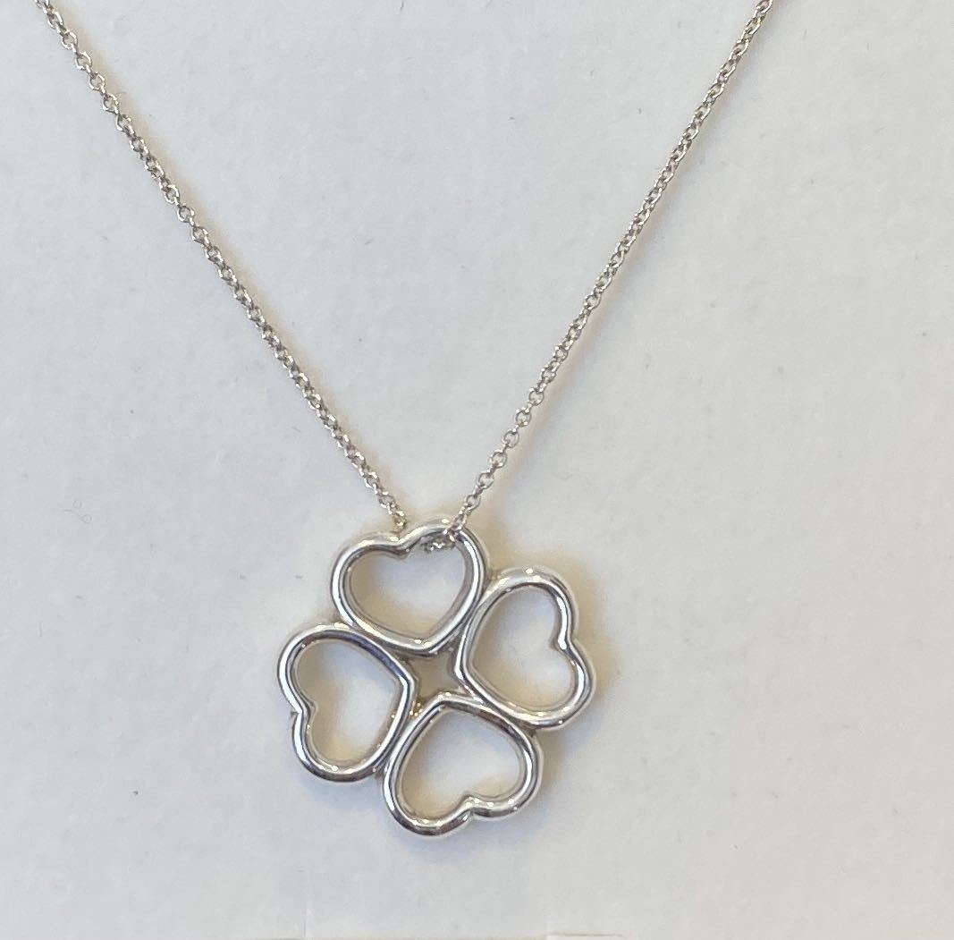 新品 正規品 ティファニー tiffany&co ネックレス オープンハート