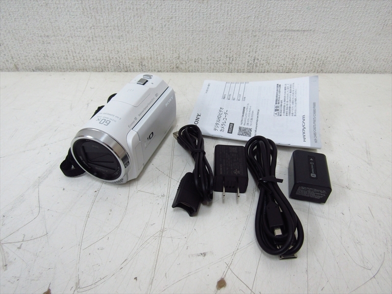 @g39 SONY ソニー デジタルHDビデオカメラレコーダー Handycam ハンディカム HDR-CX680 良品 SP038