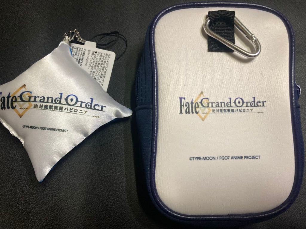 け 新品 フェイト Fate Grand Order 絶対魔獣戦線バビロニア マルチポーチ カラビナポーチ イシュタル FGO ミニクッション キーホルダー_画像2