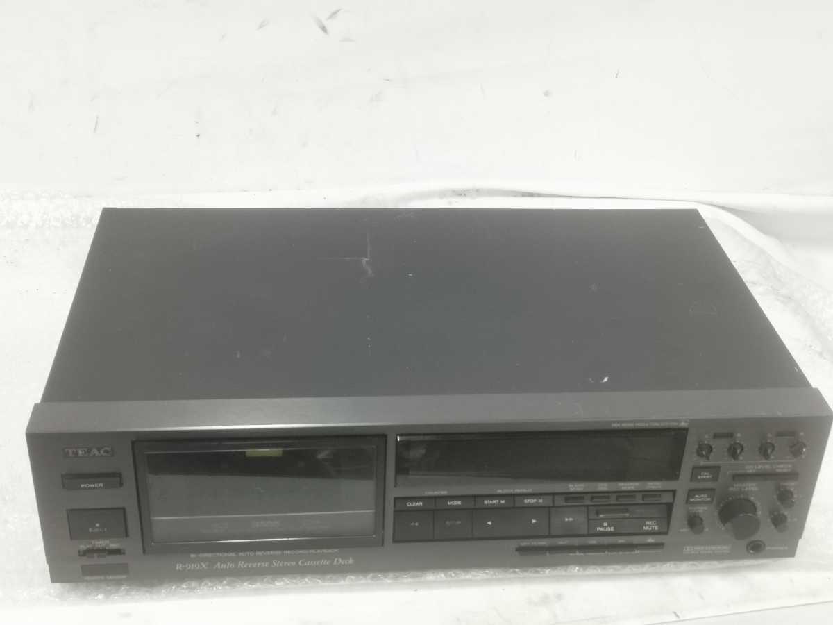 TEAC R-919X カセットデッキ ジャンク001 | mangement-and-finance