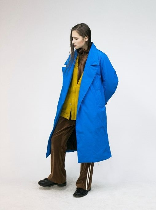 定価63800円 新品□ my beautiful landlet 21AW ダウンオーバー ロング