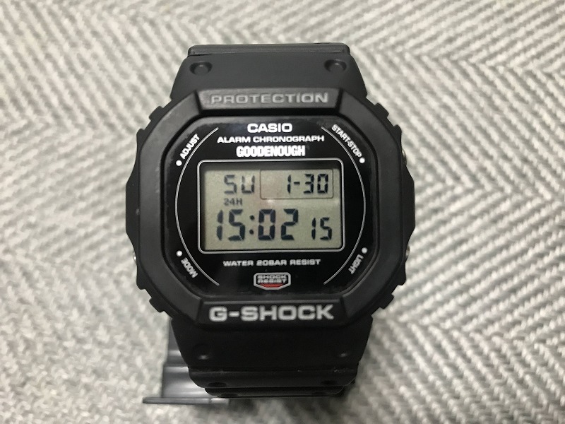 Yahoo!オークション - GOODENOUGH x 時知らず x CASIO G-S...