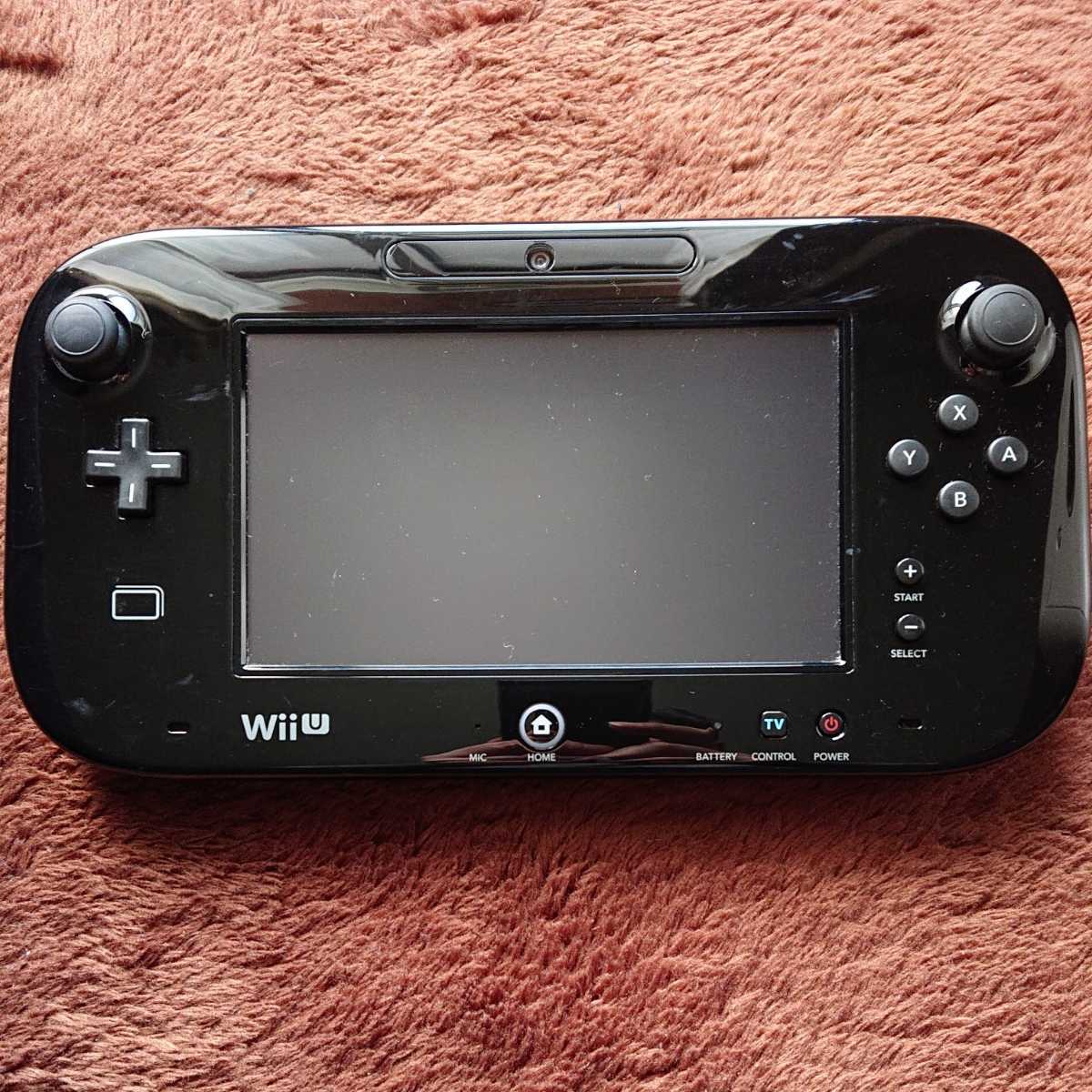 動作未確認 Nintendo Wiiu ゲームパッド Wup 010 液晶割れ無し 本体のみ ブラック 黒 アクセサリ 周辺機器 売買されたオークション情報 Yahooの商品情報をアーカイブ公開 オークファン Aucfan Com
