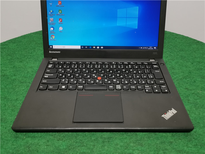 カメラ内蔵/中古/13型/ノートPC/Windows10/爆速SSD128GB/4GB/4世代i5/Lenovo　X240 MS Office2019搭載　動作良品_画像2