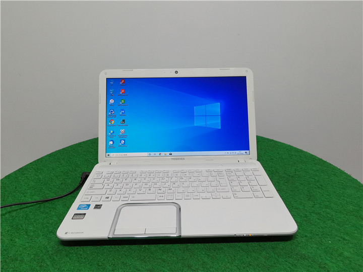 カメラ内蔵/15型/ノートPC/Windows10/爆速新品SSD256/8GB/Celeron　B830/TOSHIBA　T552/36GW　MS office2019搭載　新品無線マウス_画像1