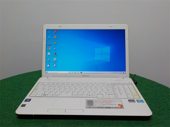 中古/15.6型/ノートPC/Win10/新品SSD256/4GB/2世代i3/TOSHIBA B351/23D 新品無線マウス office搭載/テンキー/無線WIFI/USB3.0
