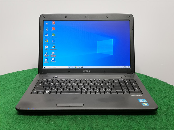 中古/15型/ノートPC/Windows10/爆速SSD256GB/4GB/2世代i5/EPSON NJ3500E 新品無線マウス MS office2019搭載