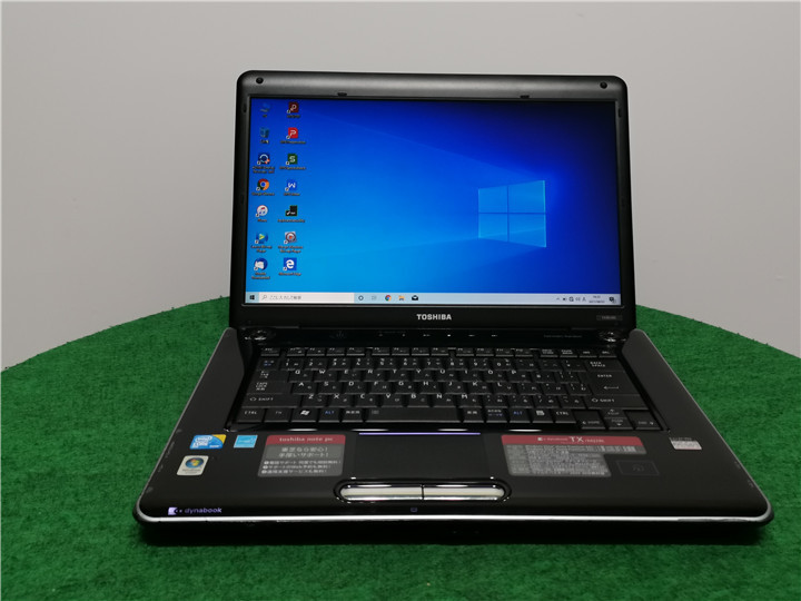 中古/16型/ノートPC/Windows10/500/4GB/P8700/TOSHIBA　TX/66J2BL MS office2019搭載　動作良品_画像1