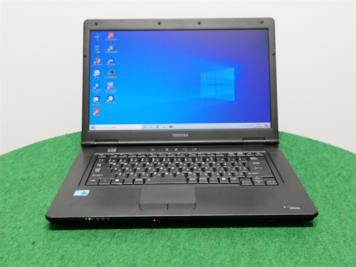 中古/15型/ノートPC/Windows10/新品SSD256/4GB/i3-M380/TOSHIBA　B650/B 新品無線マウス　MS office2019搭載