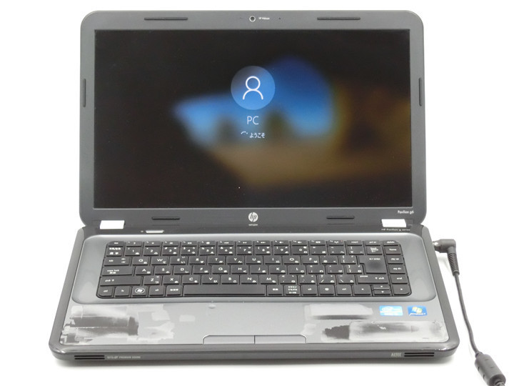 中古/15.6型/ノートPC/Win10/SSD120/6GB/2世代i3/HP　G6　　新品無線マウス MS office2019搭載_画像1