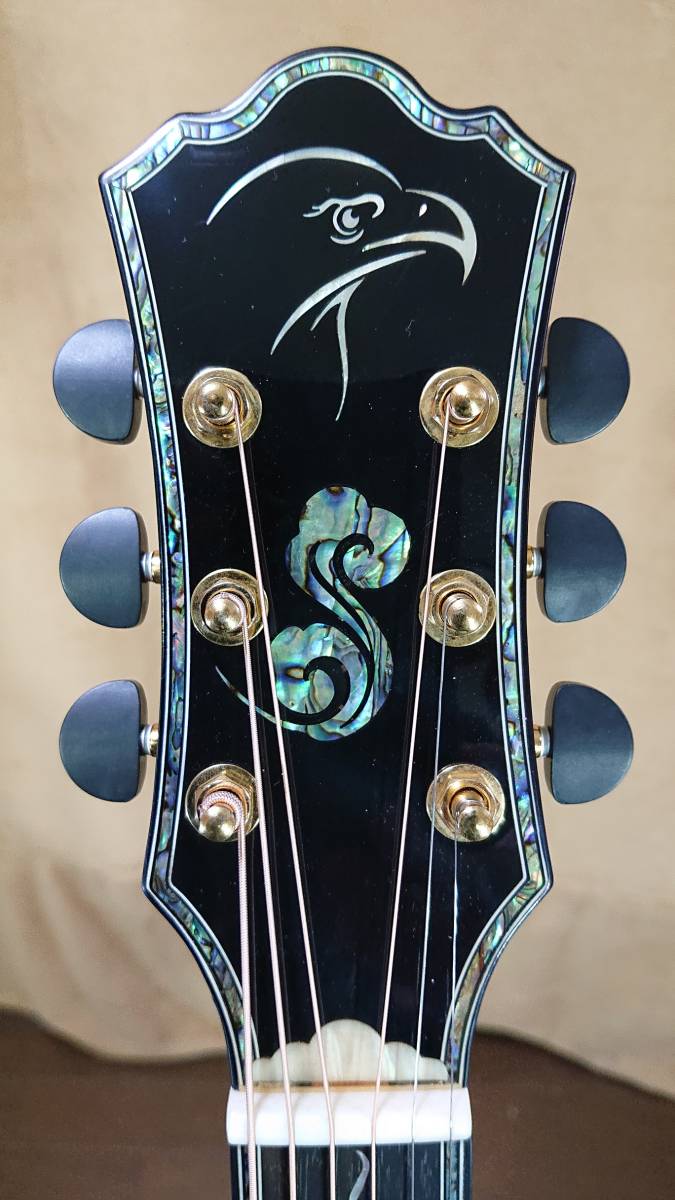 特別生産品 CHWOCHI イーグルC70ドレット 中国を代表する装飾ギター 