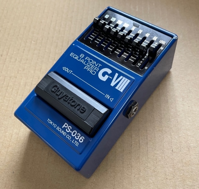 GUYATONE G-VⅢ 8POINT EQUALIZER イコライザー Yahoo!オークション - GUYATONE G-VⅢ グヤトーン8POINT