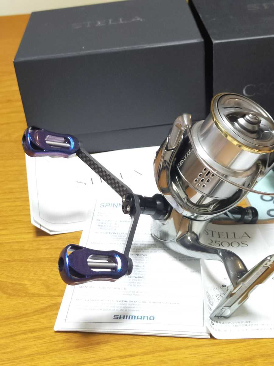 ダブルハンドル新品!シマノ18ステラc3000SDHHGフルカスタム 18ステラ ダブルハンドル新品!シマノ18ステラc3000SDHHGフルカスタム 18ステラ
