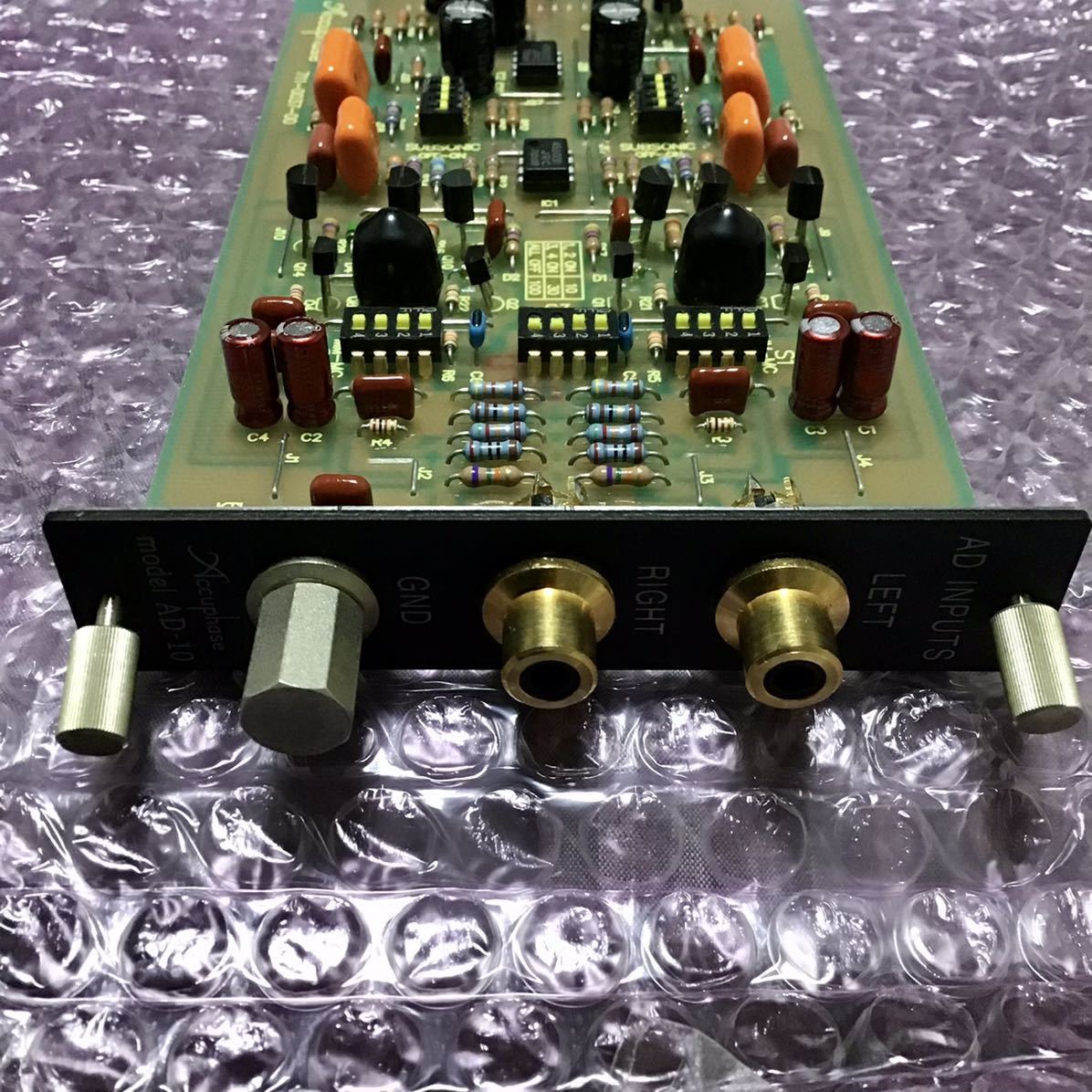 アキュフェーズ Accuphase アナログディスク入力ボード AD-10 アキュフェーズ Accuphase アナログディスク入力ボード AD-10