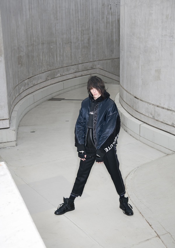 DISCOVERED ディスカバード Boa sleeve MA-1 blouson ボアスリーブMA-1