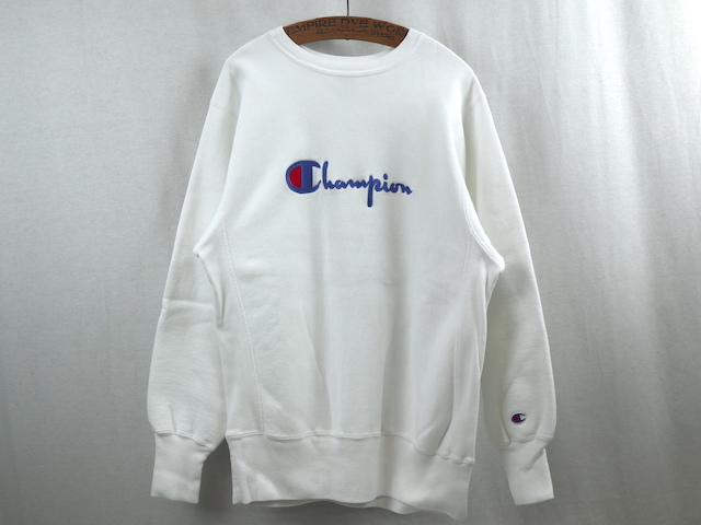 安心発送】 Champion 90'S USA製 チャンピオン スウェット(L)ホワイト