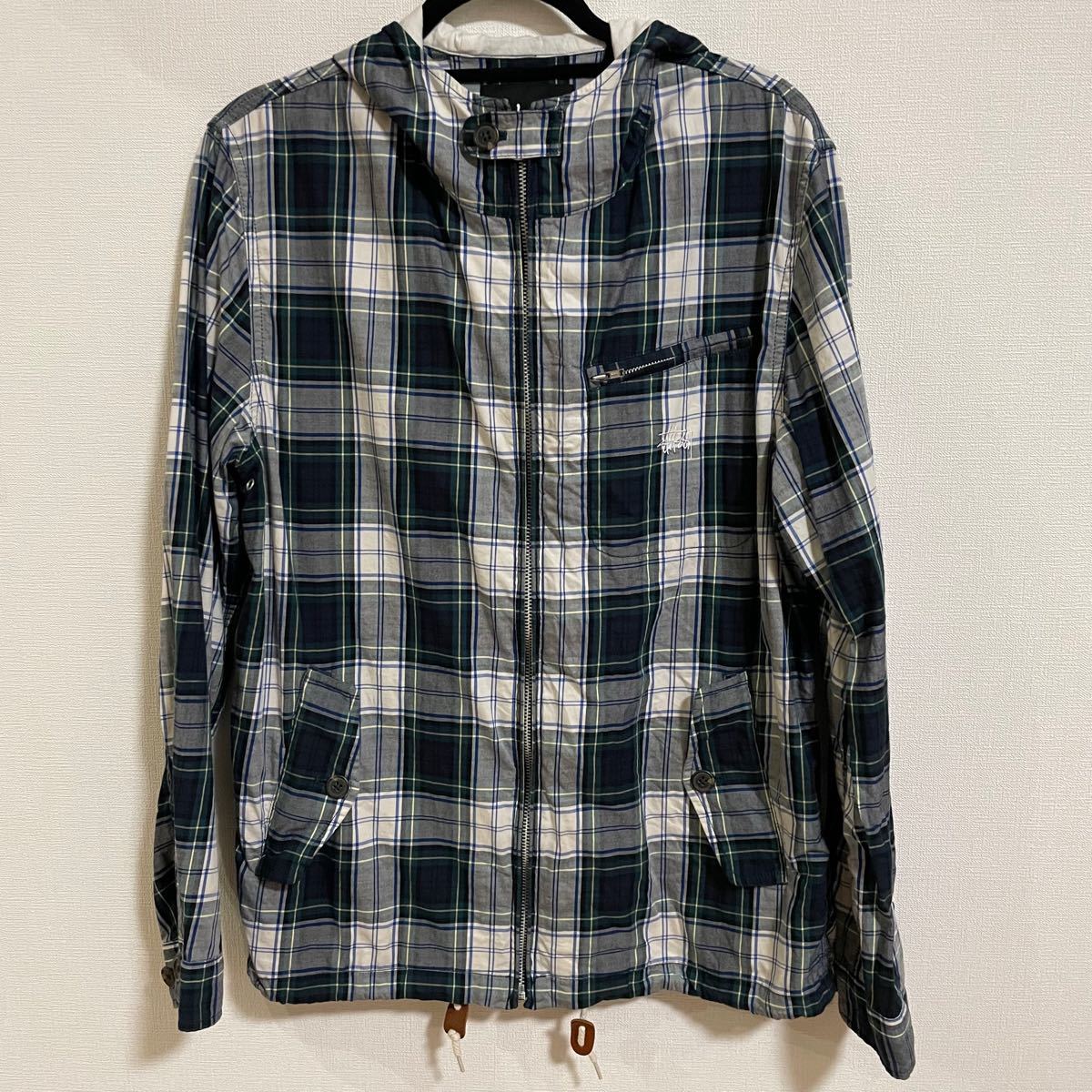 STUSSY チェックシャツ ジップパーカー|Yahoo!フリマ(旧PayPay STUSSY チェックシャツ ジップパーカー|Yahoo!フリマ(旧PayPay