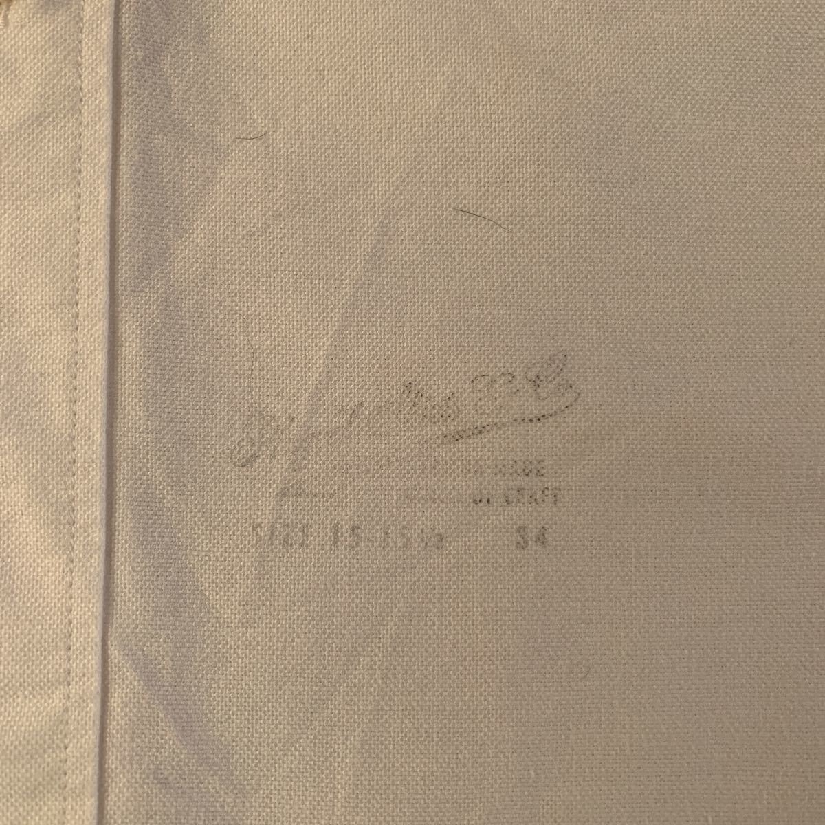 PHIGVEL MAKERS & Co. 長袖白シャツ オックスフォードボタンダウンシャツ サイズ2 日本製　中古美品_画像4