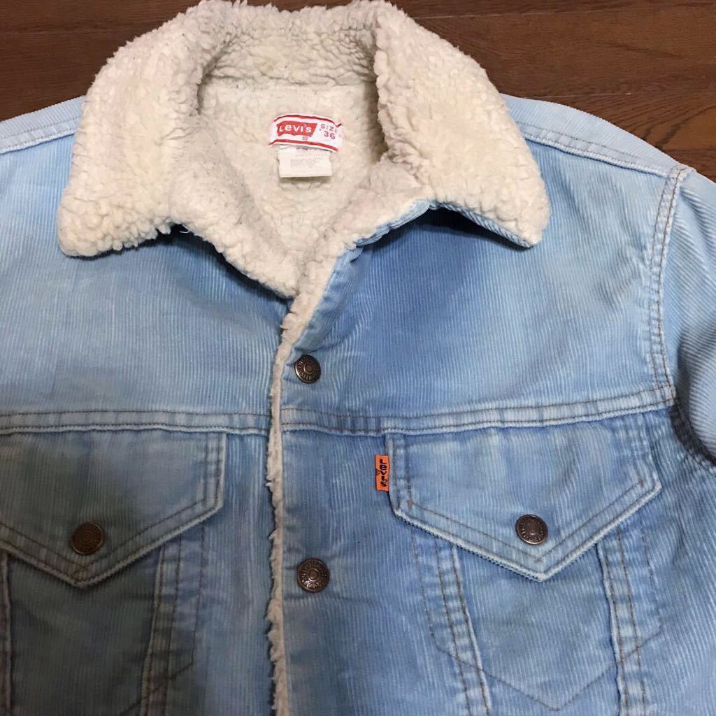 Yahoo!オークション - 70s オレンジタグ Levi's リーバイス コーデュロ...