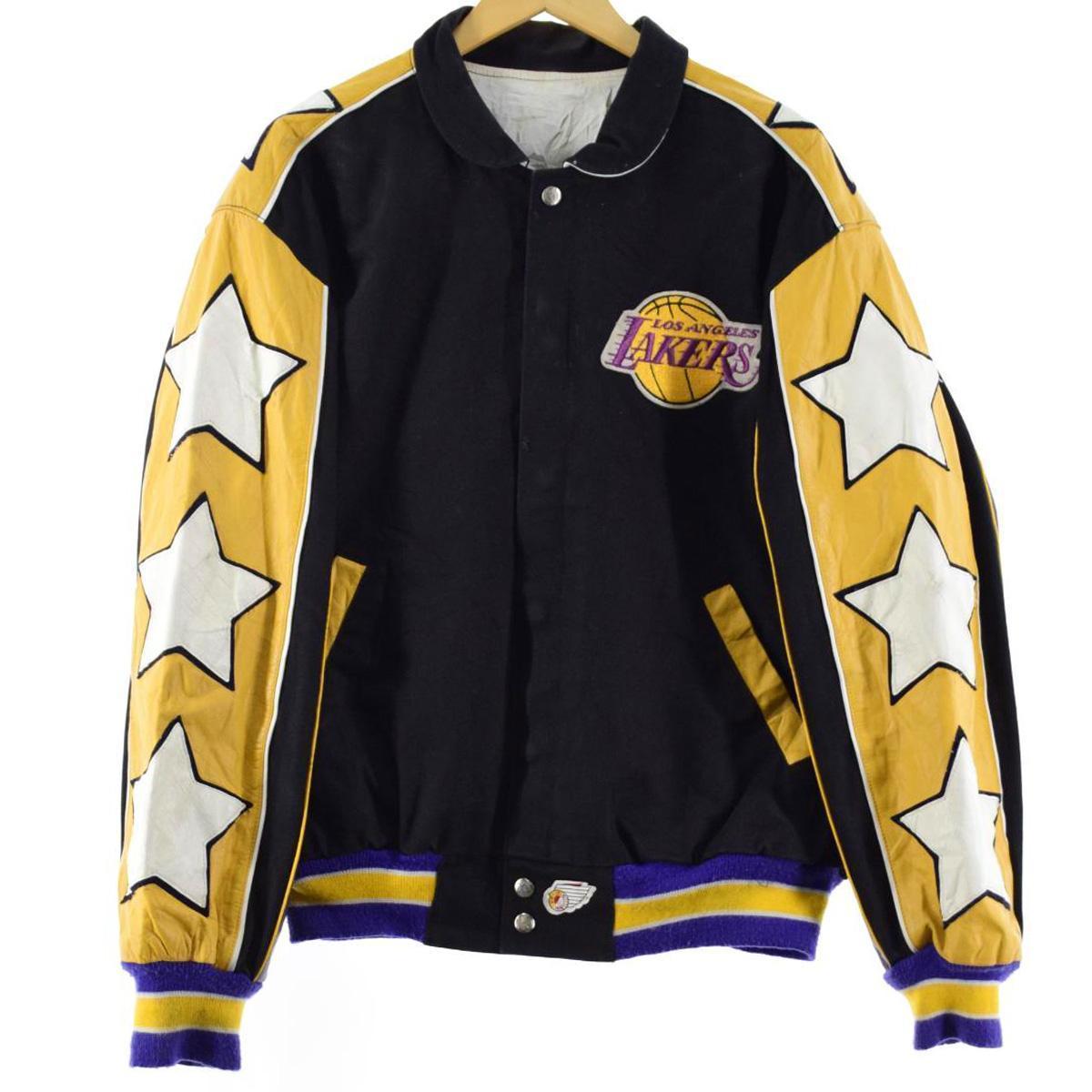 Los Angeles Lakers スタジャン リバーシブル - アウター