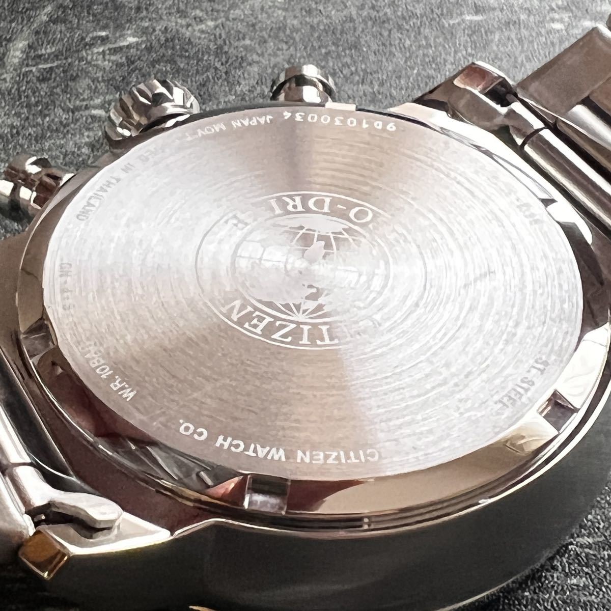 未使用品】CITIZEN シチズン CA0648-50L エコドライブ クロノグラフ