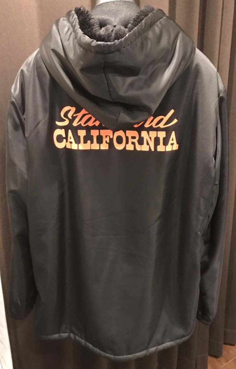 今期 21AW スタンダードカリフォルニア SD Hood Coach Jacket ブラック