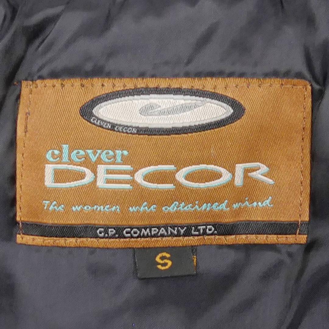 即決 Clever DECOR メンズS オールレザーダウンジャケット 中綿 クレーバーデコール 黒 パンチング 本革 ダウンコート ファー フード |Yahoo!フリマ(旧PayPayフリマ)