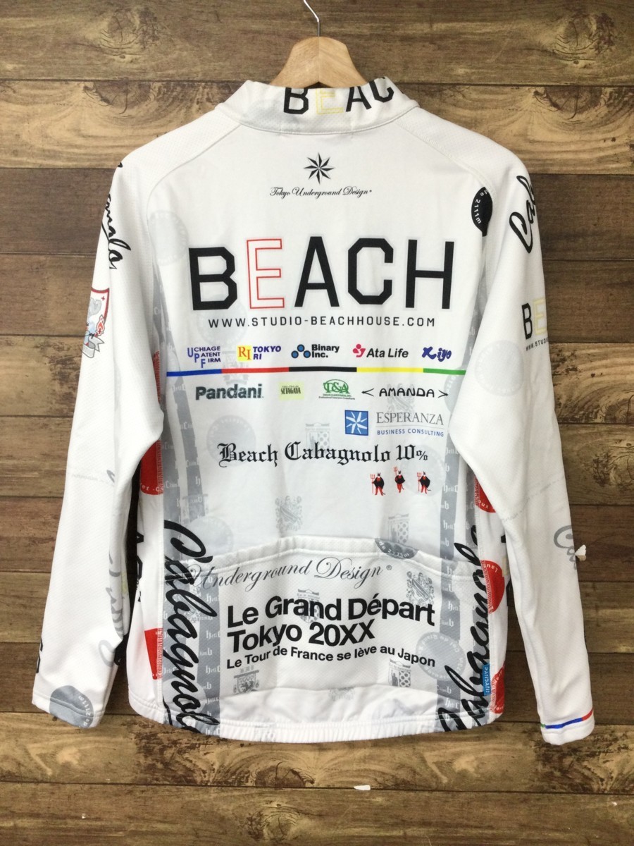パンダーニ PANDANI Death Beach 冬用防寒ジャージ Sサイズ 自転車