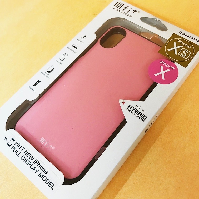 * наружная коробка боль есть * есть перевод цена * розовый i- Fit iPhone XS|iPhone X общий смартфон кейс 
