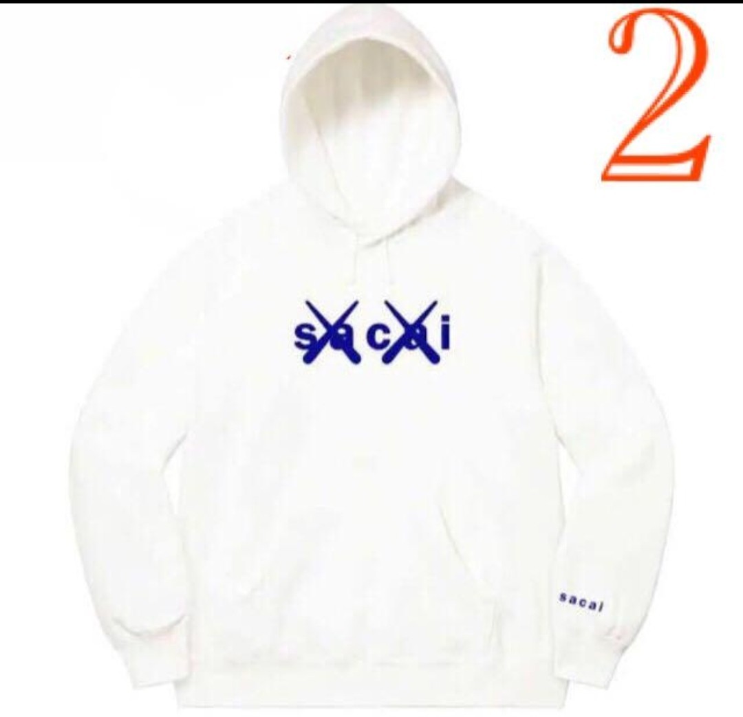 sacai x KAWS パーカー カウズ ホワイト/白 2|Yahoo!フリマ(旧 sacai x KAWS パーカー カウズ ホワイト/白 2|Yahoo!フリマ(旧