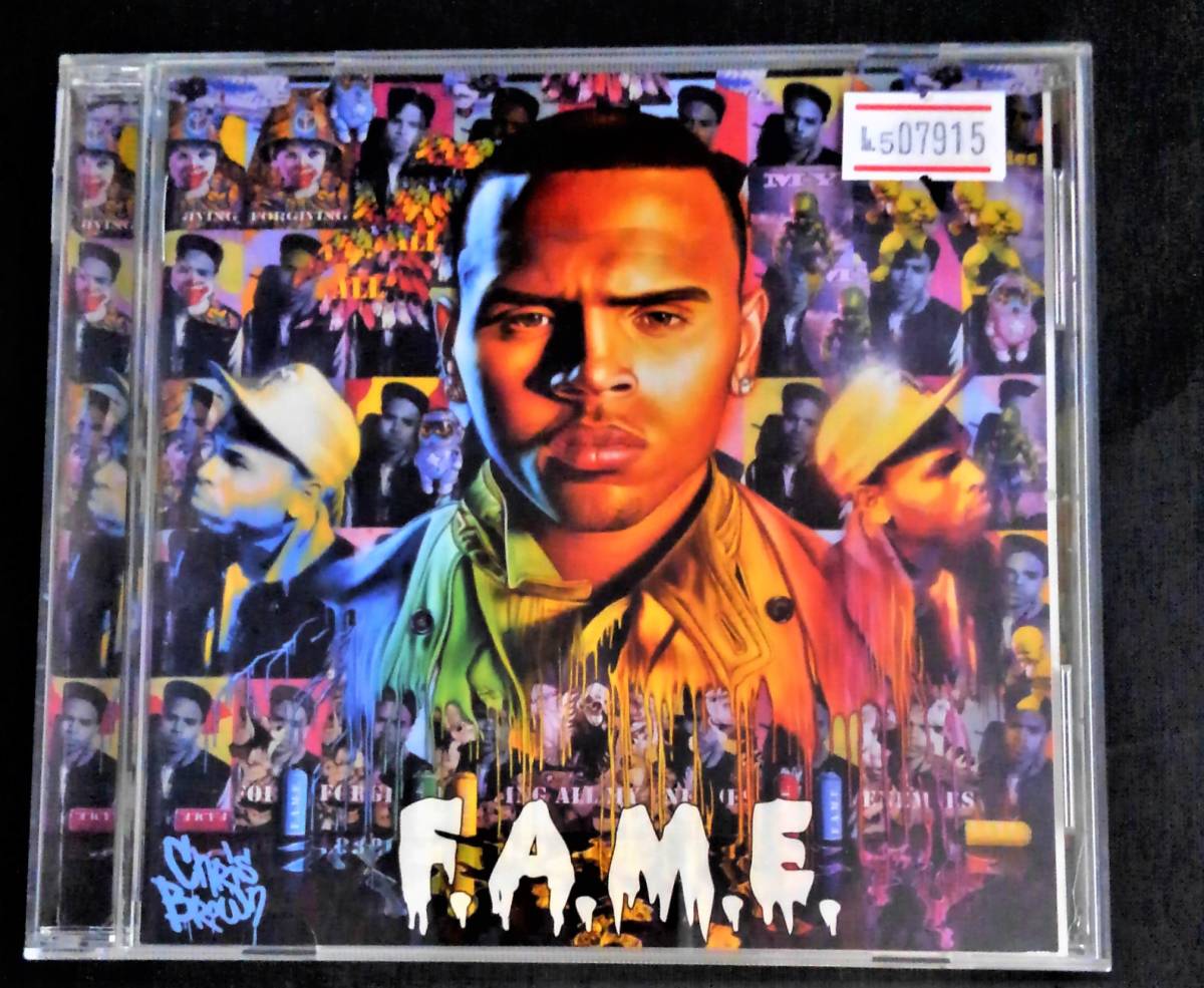 No5 07915　Chris Brown　F.A.M.E.　【中古】【レン落】【CD】　洋楽　R&B　男性シンガー　日本盤　クリスブラウン_画像1