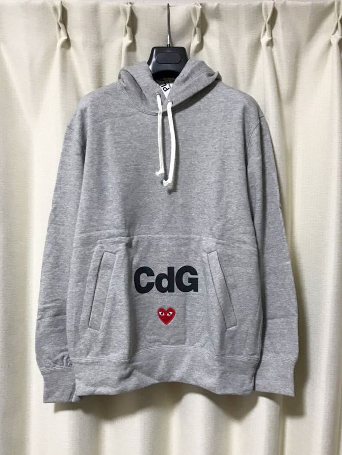 【新品】PLAY COMME des GARCONS パーカー M プレイ コムデギャルソン